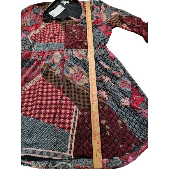 DR2 Daniel Rainn Dress Women Sz XL Multicolor Boho C271 Everyday Office Workwear - Picture 5 of 7